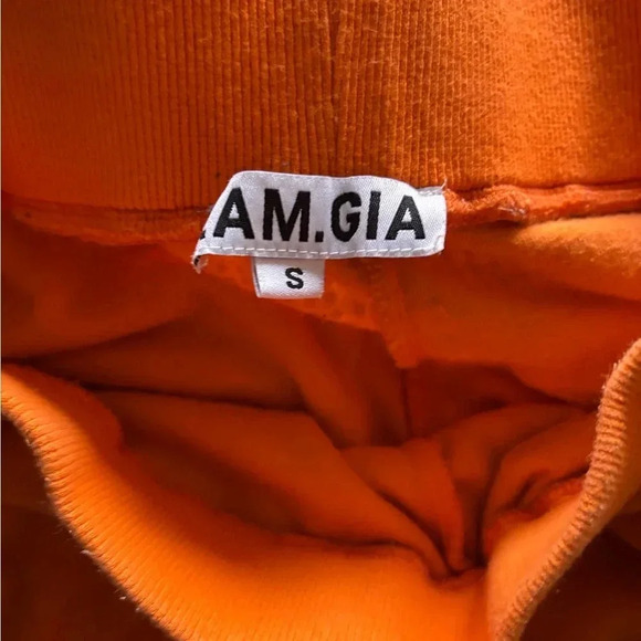 I AM GIA Tracksuit Set Burnt Orange Women’s Size XS/S Y2K - Picture 11 of 14